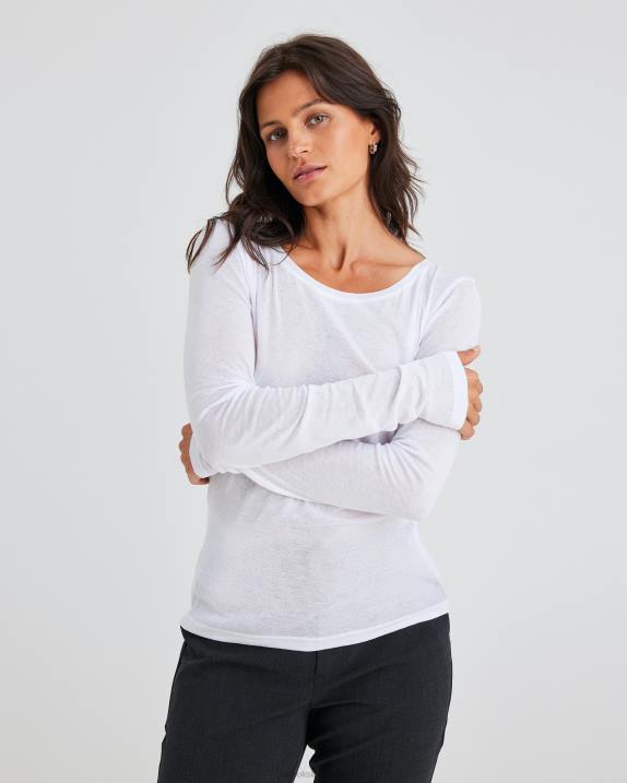 tl högsta skiktning vit Bik Bok Kläder 6T6V241