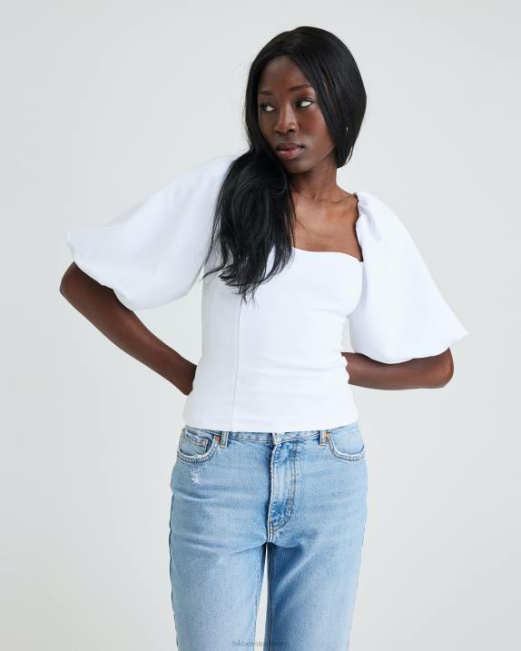 ts millie vit Bik Bok Kläder 6T6V192