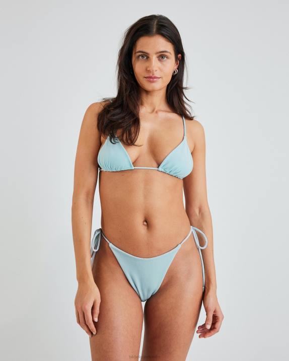 iw het tjej sommar sammet bot turkos Bik Bok Kläder 6T6V368