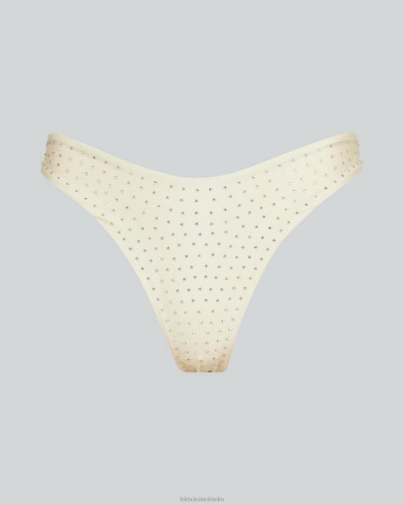 iw ännu högre rhinestone bot benvit Bik Bok Kläder 6T6V338