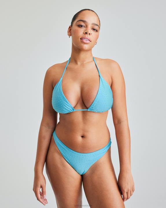 iw ännu högre rhinestone bot blå Bik Bok Kläder 6T6V388