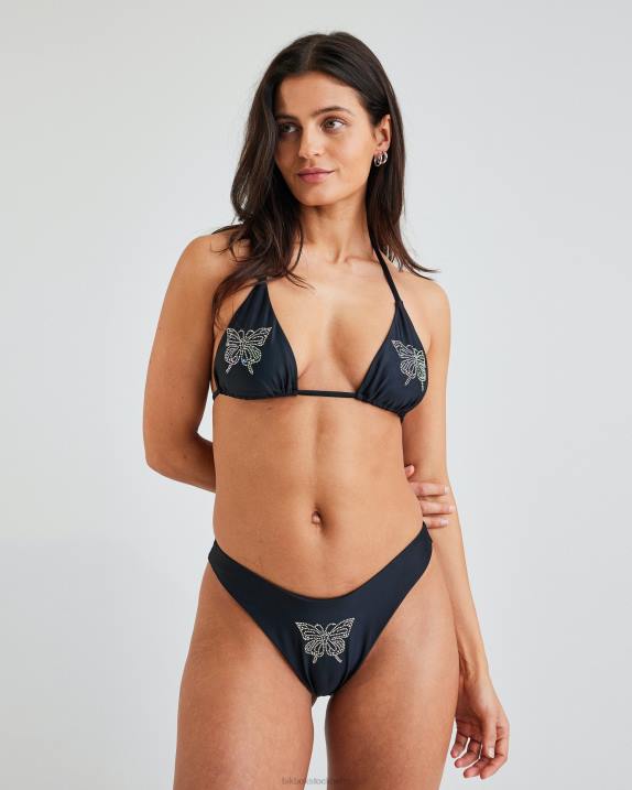 iw ännu högre rhinestone bot svart Bik Bok Kläder 6T6V339