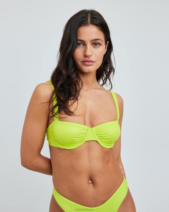 iw palma metallic topp limegrön Bik Bok Kläder 6T6V349