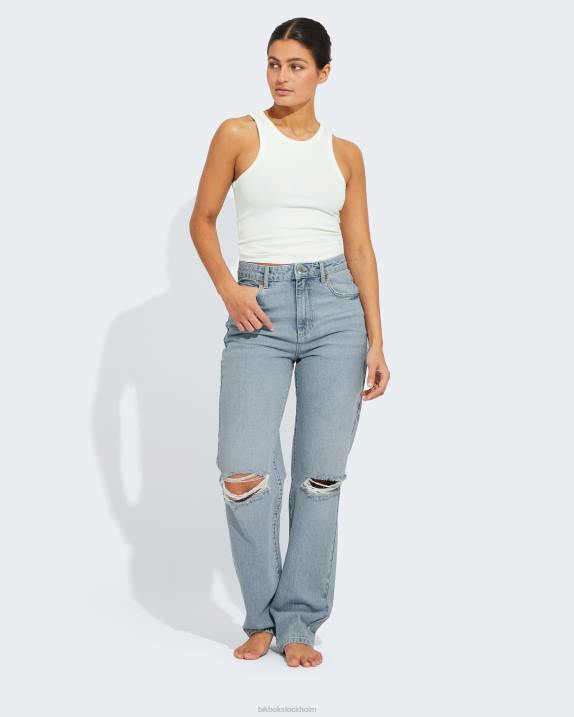 jp 90-talet raka 530 blå Bik Bok Kläder 6T6V42