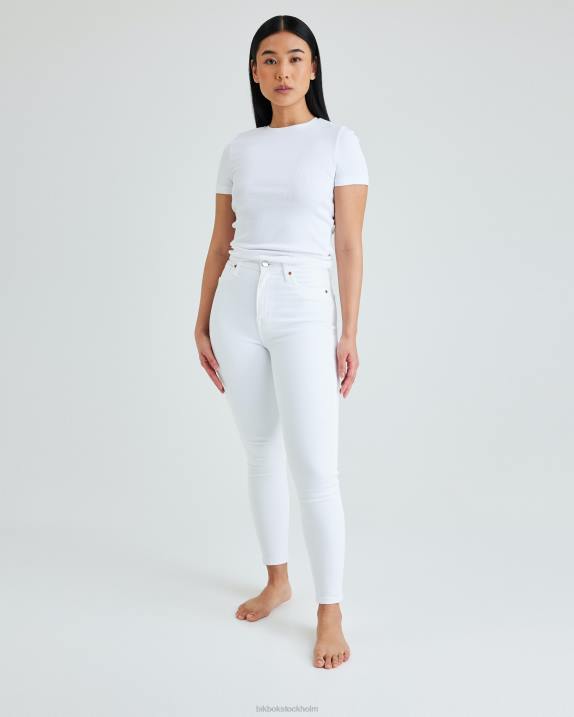 jp peachy high a vit Bik Bok Kläder 6T6V29