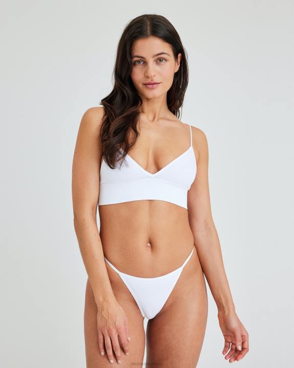 din t-sträng vit Bik Bok Kläder 6T6V465